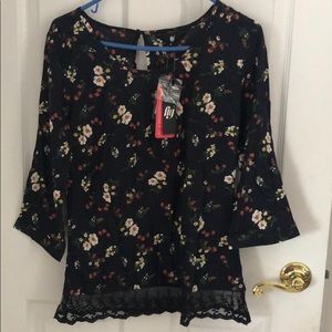 Floral Lace Top
